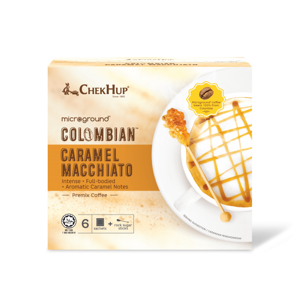 Famous Penang Chek Hup Microground Colombian Coffee-Caramel Macchiato