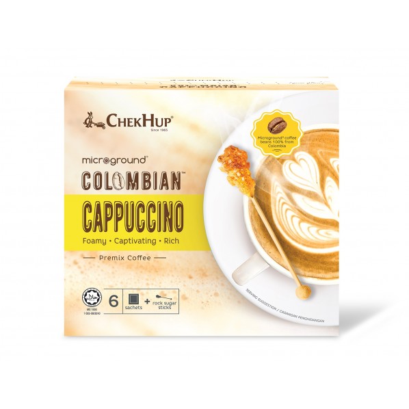 Famous Penang Chek Hup Microground Colombian Coffee-Cappuccino